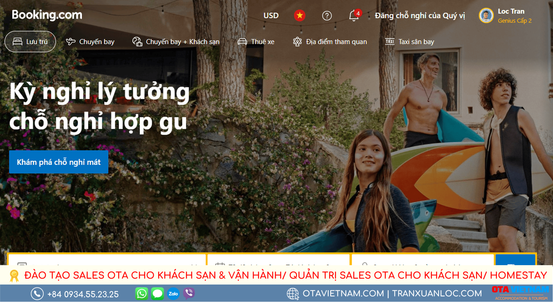 Co Che Va Huong Dan Dat Huy Phong Tren Booking Cho Khach Du Lich Ban Can Biet Giao Dien Web