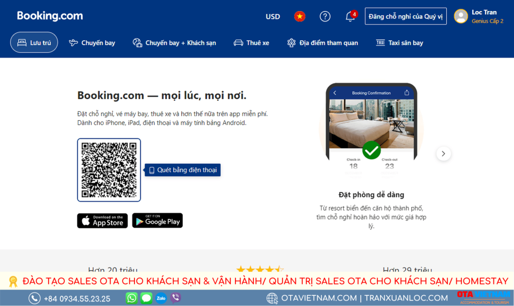Co Che Va Huong Dan Dat Huy Phong Tren Booking Cho Khach Du Lich Ban Can Biet Ung Dung