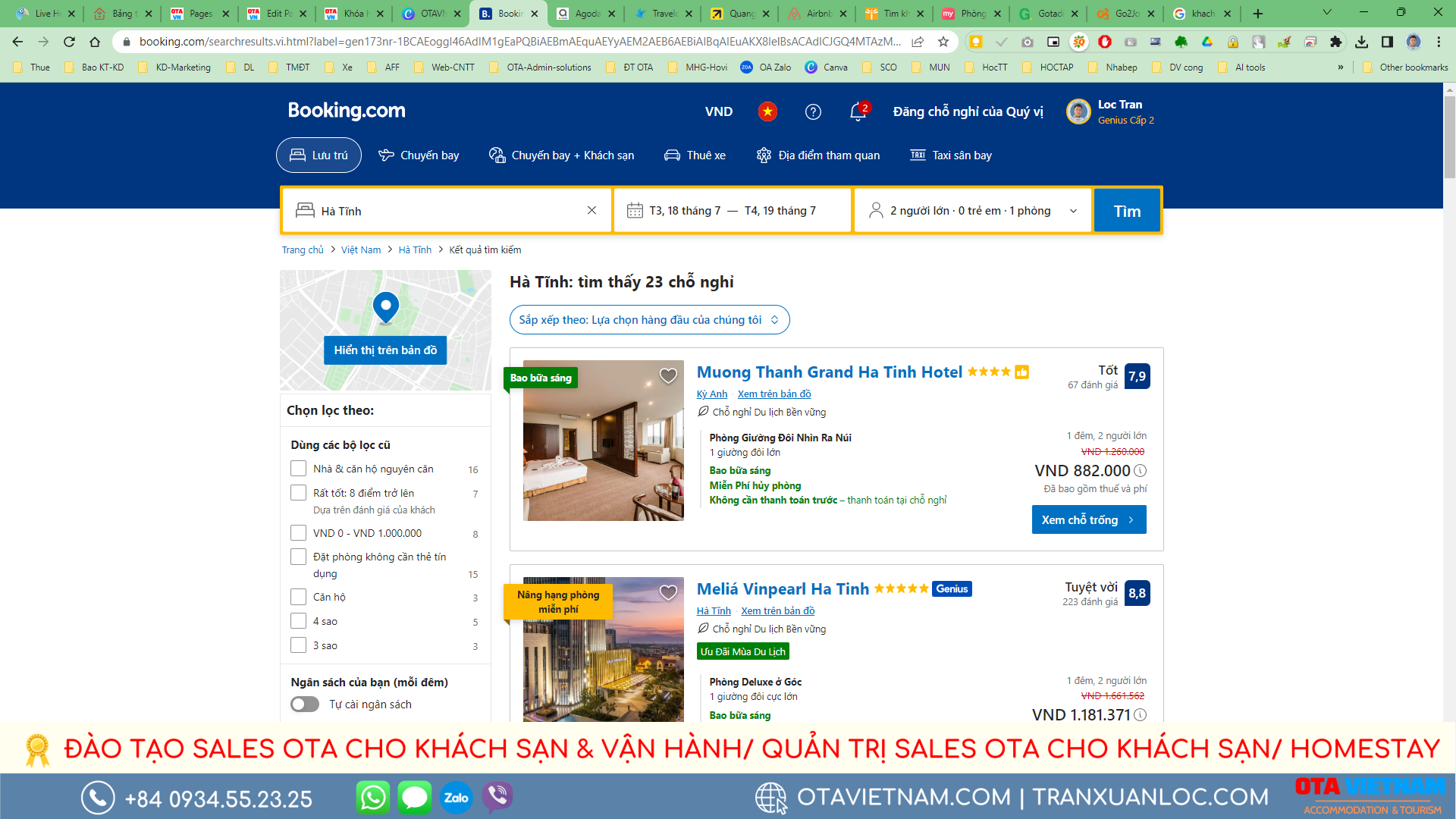 Khoa Hoc Sale Ota Tai Ha Tinh So Lieu Thong Ke Kenh (1)